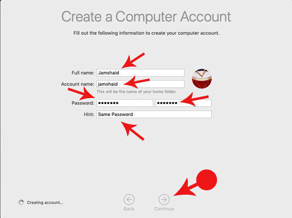 Create a Computer Account