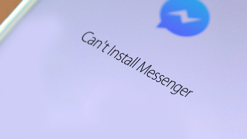 Can't Install Messenger on Android