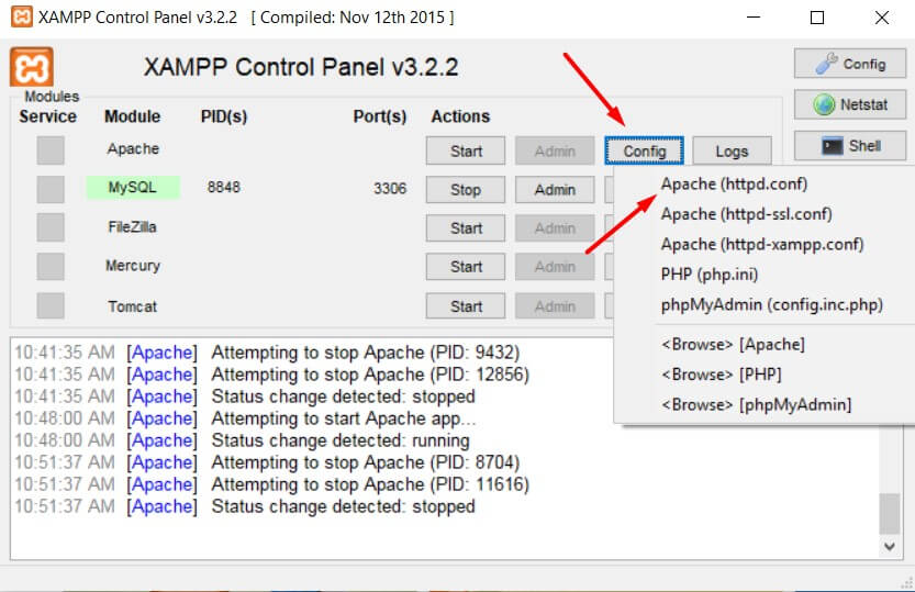 Config Ssl Xampp