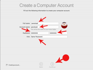 Create a Computer Account