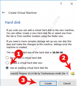 Hard Disk Setting