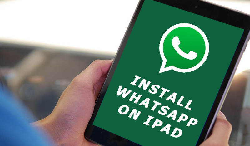 install WhatsApp on iPad