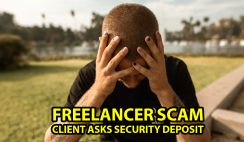 Refundable Security Deposit fee in Freelancer